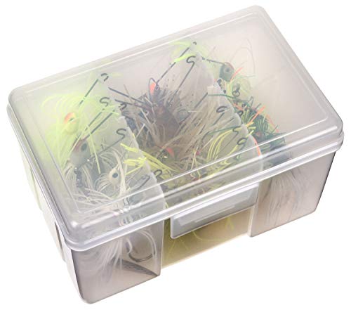 Flambeau Outdoors Big Mouth Tackle Box 89-Piece Kit, Complete Starter Fishing Tackle Kit with Stringer, Hooks, Bobbers