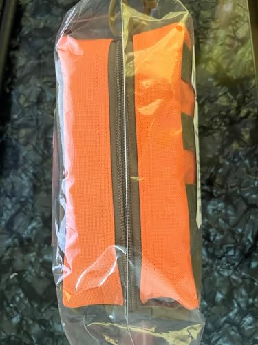 74 Piece Camping First Aid Kit Ifak Trauma Kit, Molle Tactical First Aid Kit Refill Supplies for Survival Camping Hiking Travel (Orange) - color: Orange