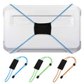 Thickened Fishing Finder Cover Straps, Adjustable Fish Finder Bungee for Securing Graph Cover for Travel - color: Green,Blue,Orange
