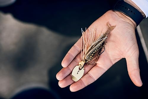 Berkley Slobberknocker and Power Stinger Kit, Green Pumpkin, 1/2 oz., Innovative Design Drives Consistent Vibration Through Entire Trailer, Jig and Swimbait for Bass Fishing, Fusion19 Hook