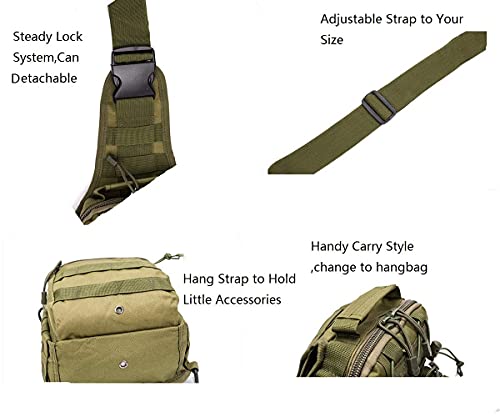 Tactical Backpack Outdoor Shoulder Bag Satchel Sling Chest Packs Daypacks