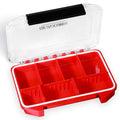 Geinxurn IPX4 Waterproof Small Storage Parts Organizer, Small Parts Case with Removable Dividers, Screwdriver Bit Set Box - style: DMBQC-7