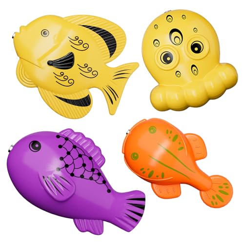 Magnetic Fishing Pool Toys Game for Kids Toddlers, Water Table Bathtub Toy with Pole Rod Net Plastic Floating Fish, Water Bath Pool Outdoor Toys for Kids Toddlers Baby Age 3 4 5 6 Year Old - style: 35 fish