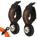 MUTUACTOR Strong Magnetic Hooks,Non-Slip Magnetic Mount Hooks Heavy Duty for Hanging,2PCS Anti-Scratch Garage Storage Hooks Adjust Cable for Garden Hoses Universal Rope Cordless Drills RVs Equipments - style: 1.7in Magnet-Strape 2PCS