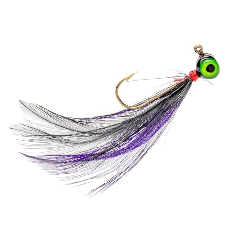 Strike King Mr. Crappie Shoo Shiner Jig - color: 626 - Raven, size: 1/64oz
