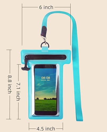 Waterproof Fanny Pack, ，IPX8Waterproof Rating, Airtight Zipper Seal，for Fishing Boating Swimming Drifting Paddling