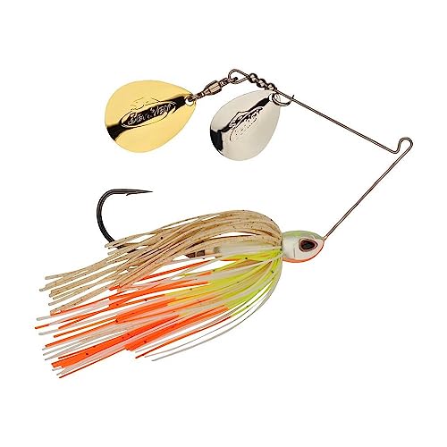 Berkley Power Blade Compact Fishing Spinnerbaits - color: Coleslaw/Silver + Gold, size: 1/2 oz - Colorado Colorado