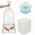 Heavy Duty Live Fish Bags, Large, 23x47 Inch, Case of 8 | Koi Transport,2.4 MIL Thick,Leak Resistant