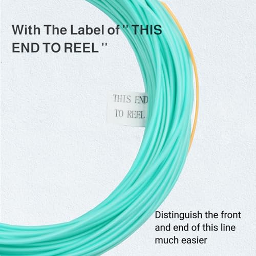 Maxcatch Euro Nymph Fly Fishing Line, Weight Forward Floating, WF2-6F, Double Welded Loops - size: WF3F-90FT
