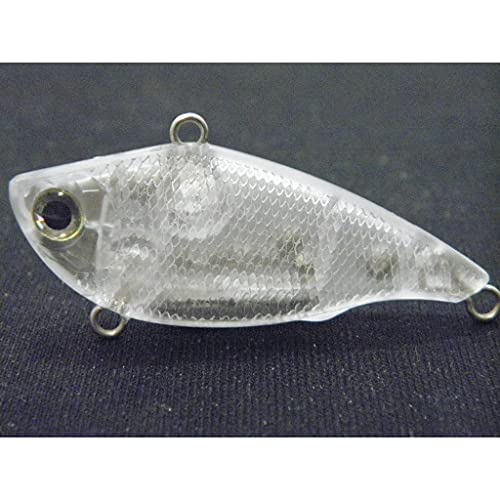 Blank Unpainted Minnow Crankbait Topwater Lipless Jerkbait Fishing Lures - color: UPL540