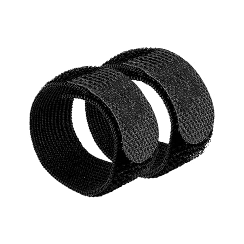 TideGuard Premium Nylon Fishing Reel Spool Cover Protector Band,Enhanced Scratch and Abrasion Reel Protector for Reels and Gear Security - color: Black, size: Medium
