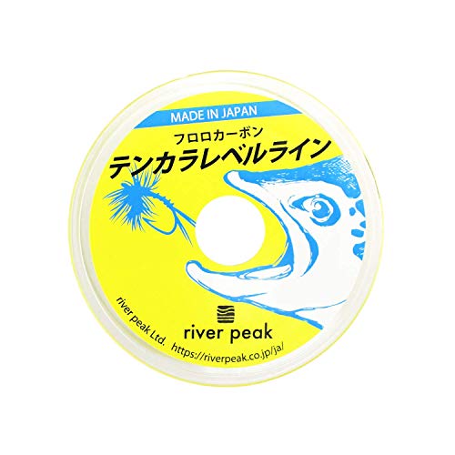 [river peak] Tenkara Level line Yellow 50m - size: 4.0