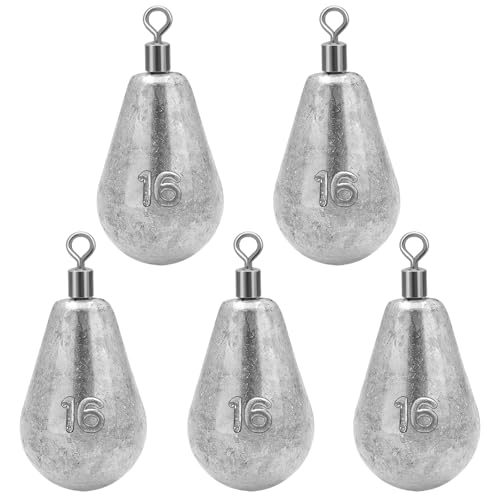 Long Casting Swivel Bell Sinkers Fishing Weights Drop Shot Weights with Swivels Fishing Lead Sinker 1/2oz 3/4oz 1oz 2oz 3oz - size: 2oz-5pcs