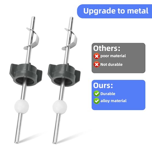 2pcs Bathroom Sink Stopper Drain Replacement Parts Kit, Lavatory Pop-Up Center Piece Assembly with Pivot Ball Rod Repair Compatible with Price Pfister PS2673/ PS469/ PSB327