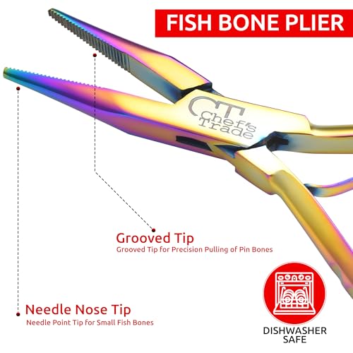 Fish Bone Pliers/Tweezers Stainless Steel Washable (plasma) - color: plasma
