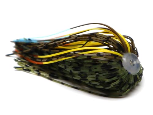 Harmony Fishing – Quick Change Umbrella Skirts for Fishing Jigs, Spinnerbaits, Buzzbaits, Lures, Baits (10 Pack) - color: Bluegill