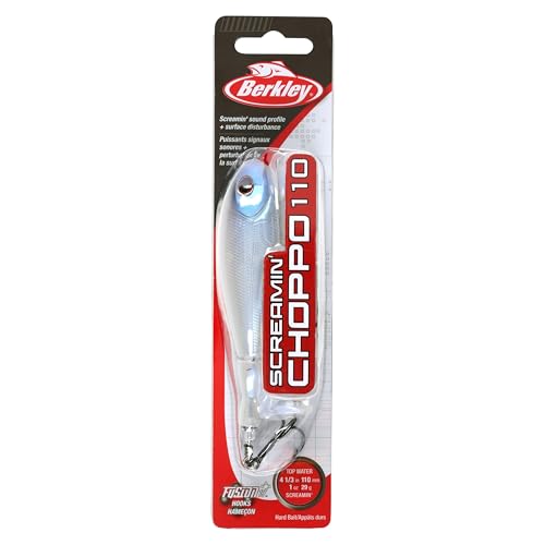 Berkley Screamin' Choppo - color: Ghost White, size: 4.3 in - 1 oz