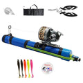 Catapult Fishing Rod, Portable Handheld Fishing Rod Kit, 2026 Upgrade Compact Sling Shot Fishing Reel, Compact Casting Fishing Set with Reel & Accessories - size: A