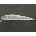 10 Blank Unpainted Minnow Crankbait Topwater Lipless Jerkbait Fishing Lures V3 - color: UPM509