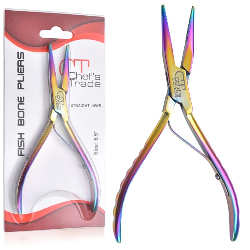 Fish Bone Pliers/Tweezers Stainless Steel Washable (plasma) - color: plasma