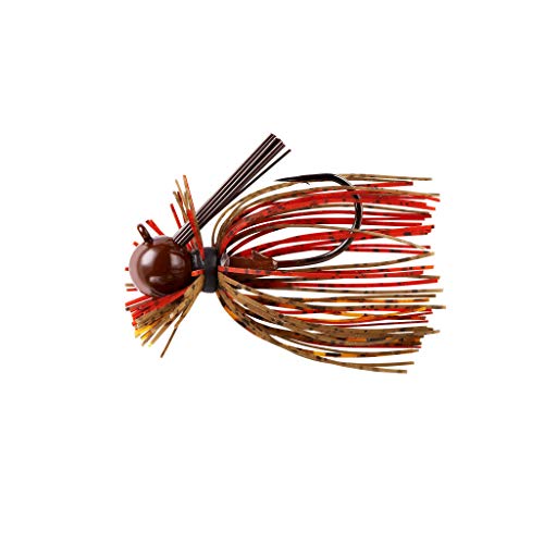 War Eagle Heavy Finesse Jig Bass Fishing Lure - color: Phantom Brown Craw, size: 3/8 oz