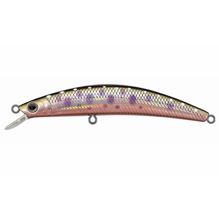 Daiwa Dr. Minnow Jerkbait – Ultra-Light Floating Fishing Lure for Freshwater & Trout – Realistic Action & Colors – 2" - 2.75-3.5" Sizes - color: Iwana, size: 2 3/4 Inch 1/7 oz