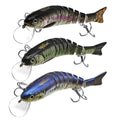 Fishing Lures for Freshwater and Saltwater，Lifelike Swimbait Lures for Bass Trout Pike，Amazing Fishing Gifts for Fishman - size: B1-4.1''0.035lb