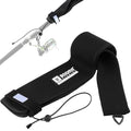 Booms Fishing Neoprene Rod Sleeve: Fishing Pole Sleeve - Protective Rod Socks with Hanging Loop & Adjustable Lanyard - RS8/9 Floating Pole Covers for Casting/Trolling, Spinning, Fly Rods - size: 52", style: Spinning