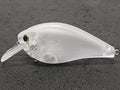 Blank Unpainted Minnow Crankbait Topwater Lipless Jerkbait Fishing Lures - color: UPHC25P10