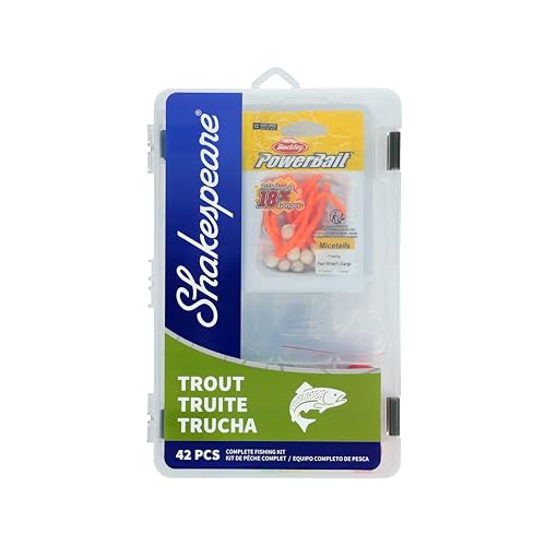 Shakespeare Catch More Fish Fishing Tackle Kit - color: Trout, style: New Model