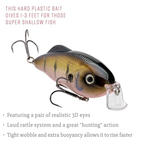 Strike King Hybrid Hunter Shallow Crankbait - color: 922 - Ghost Gill