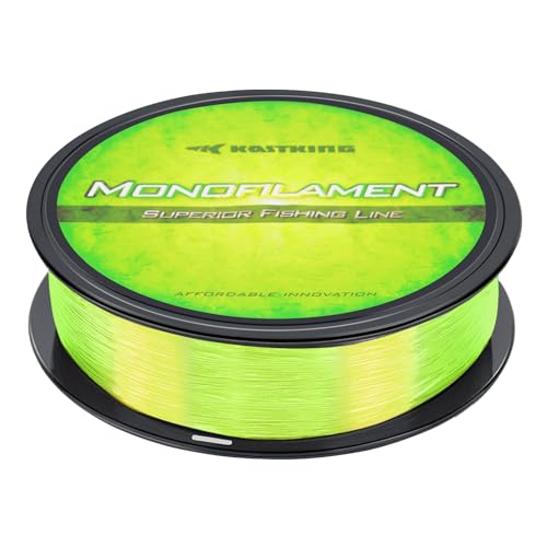 KastKing World's Premium Monofilament Fishing Line - Paralleled Roll Track - Strong and Abrasion Resistant Mono Line - Superior Nylon Material Fishing Line - 2015 ICAST Award Winning Manufacturer - color: B:Sunrise Yellow, size: 600Yds/4LB