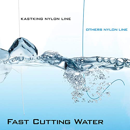 KastKing DuraBlend Monofilament Leader Line - Premium Saltwater Mono Leader Materials - Big Game Spool Size 120Yds/110M - size: 20 LB (Wound on Spool) 0.40mm