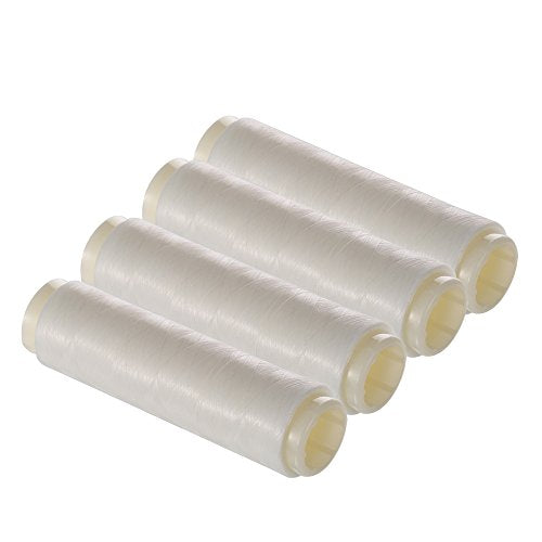 Lixada 4Pcs High Tensile Elastic Bait Thread Sea Fishing Line - size: 1