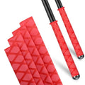 Fishing Rod Handle Grip Pole Wrap X-Tube Heat Shrink Tubing Non-Slip Insulated Abrasion Sleeve-Length:39" Diameter:19/32" (Red) - color: Red, size: Diamter:15mm"(19/32 inch)