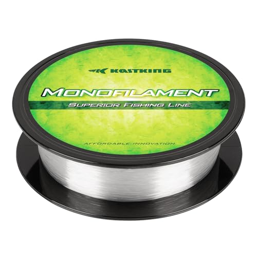 KastKing World's Premium Monofilament Fishing Line - Paralleled Roll Track - Strong and Abrasion Resistant Mono Line - Superior Nylon Material Fishing Line - 2015 ICAST Award Winning Manufacturer - color: B:Ice Clear, size: 600Yds/10LB