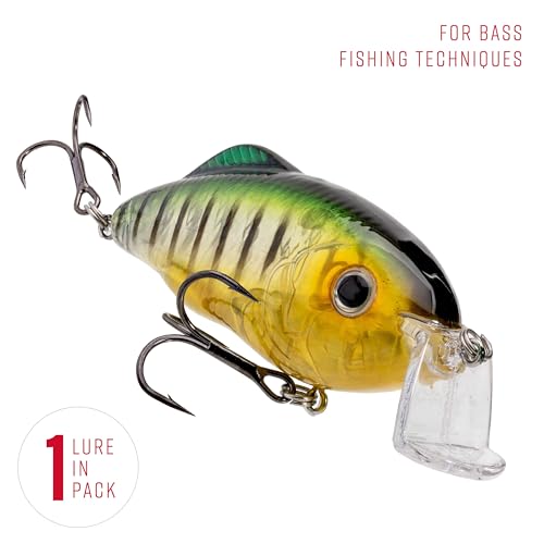 Strike King Hybrid Hunter Shallow Crankbait - color: 464 - Phantom Perch