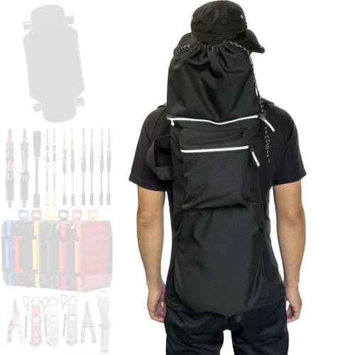 Skateboard Bag, Waterproof Oxford Cloth Skateboard Backpack for Outdoor Sports Gear Accessories - size: Large Size