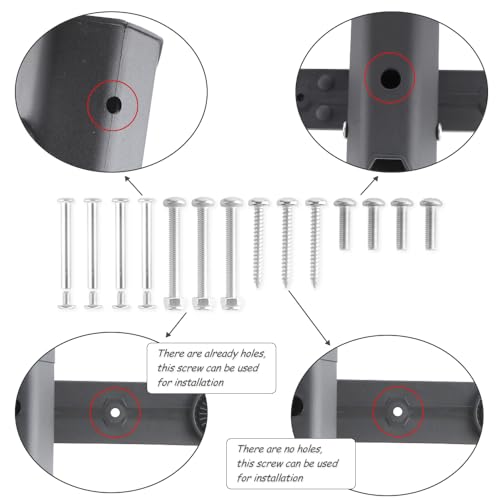 VTurboWay 3-Tube Adjustable Fishing Rod Holder, Removable Pole inserter, Self-Adhesive for Fishing Box Cooler, Drilling installation for Boat Yacht Kayak Fishing, Spinning Plastic, Black