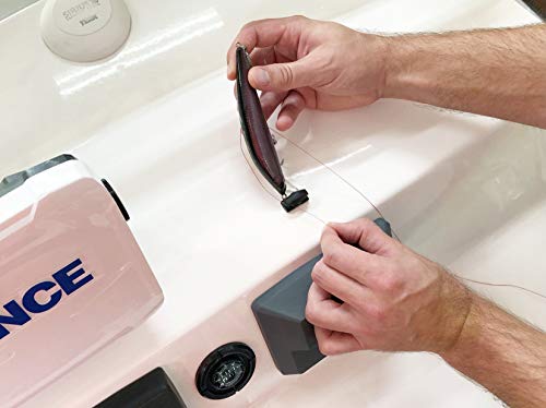 LINE CUTTERZ Rust-Free Patented Ceramic Blade Mountable Quick Fishing Line Cutter - color: Glow-in-The-Dark