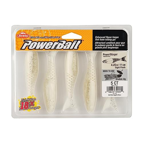 Berkley PowerBait PowerStinger Fishing Soft Bait - color: Sight Flash, size: 4 1/4"