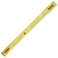 Northland Ruler Scale Fishing Measuring Board - 1/Each - 36" - Yellow, Metric and Inches for Panfish, Walleye, and Northern Pike