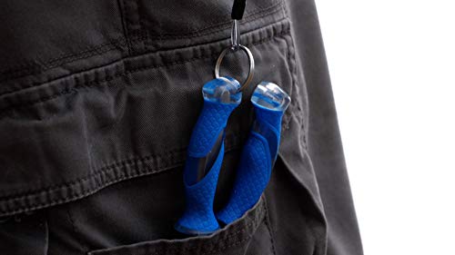 CUDA 5.25" Titanium Bonded Mini Snips Compact Durable Fishing Braid, Mono & Fluorocarbon Cutter for Saltwater & Freshwater Use with Internal Spring