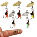 Dovesun Fly Fishing Lures Fly Fishing Flies Wet Fishing Flies Fishing Lures Fishing Spinner for Bass Sunfish Pike Trout 5PCS/10PCS - color: Mosquito-5pcs, size: Hook Size 14#