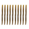 Soft Plastic Fishing Lures with Salted Hook Slot 10pcs FS/RE-09 - color: Color C
