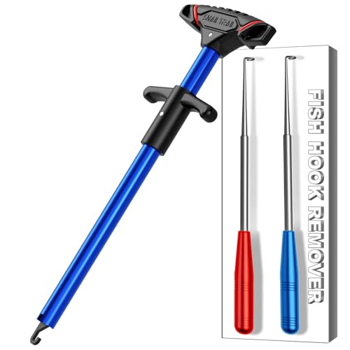 SNAIL TRAIL Fish Hook Remover Tool - Suitable for Most Types of Lures. Fishing Pliers for Fishhook Removal, Saltwater Dehooker Gear, Gifts for Beginners & Pro Fisherman - color: 3pcs