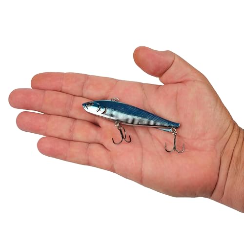 Berkley Ripfish - color: Blue Chrome, size: 3 1/2 in - 3/4 oz