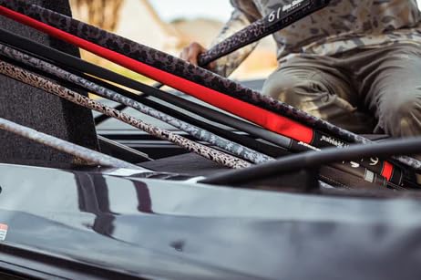 6th Sense Fishing Rod Sleeves ProSix Multi-Rod Sleeves – Reinforced Tip, Hang Loop, Hook ResistantNeoprene, Floating Material (Coontail Camo) - color: Coontail Camo