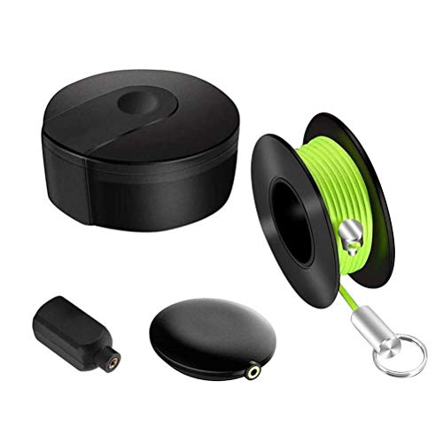 Magnetic Cable Fishing Tool, Professional Wire Puller Set for Wall Floors Ceilings with Rotating Front Guide Hole, Ideal for DIY Handymen Home Installers (random)