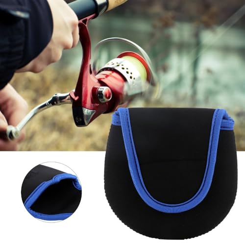 3-Pack Fly Fishing Reel Covers – Shockproof Neoprene Protective Case for Fishing Reels, Durable Storage Bag